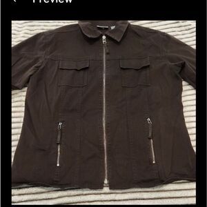 Black Zip-Up Jacket